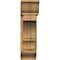 Ekena Millwork Balboa Traditional Rough Sawn Bracket w/ Offset Brace, Western Red Cedar, 8"W x 28"D x 28"H BKT0806X28X28BOA01RWR - alternate 4